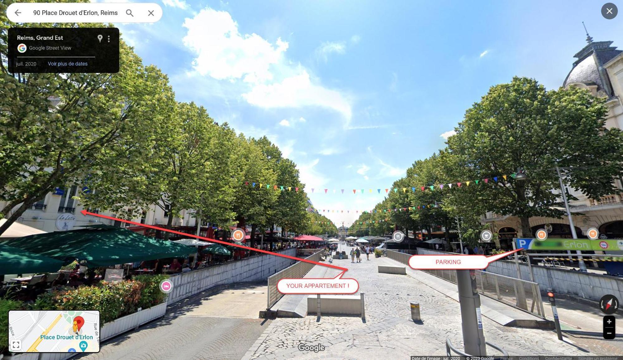 Mascate - Appartement Climatise En Hypercentre Reims Exterior photo